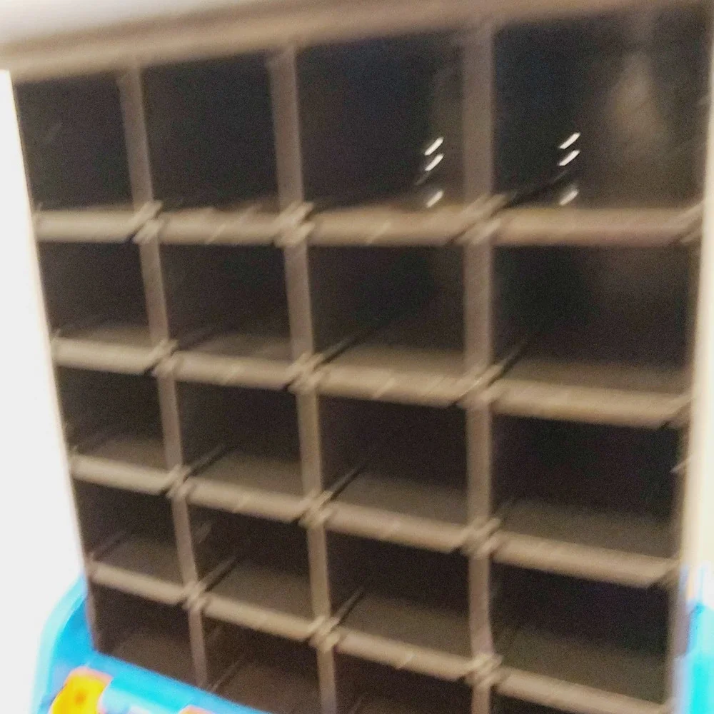 Hot Wheels Store N Go Multi Launcher 20 Car Storage Case 4 Way Race Track Blue